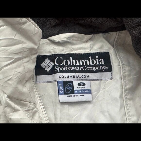 Size Small Columbia Womens White Core Classic Look Insulated Puffer Jacket - Picture 4 of 4